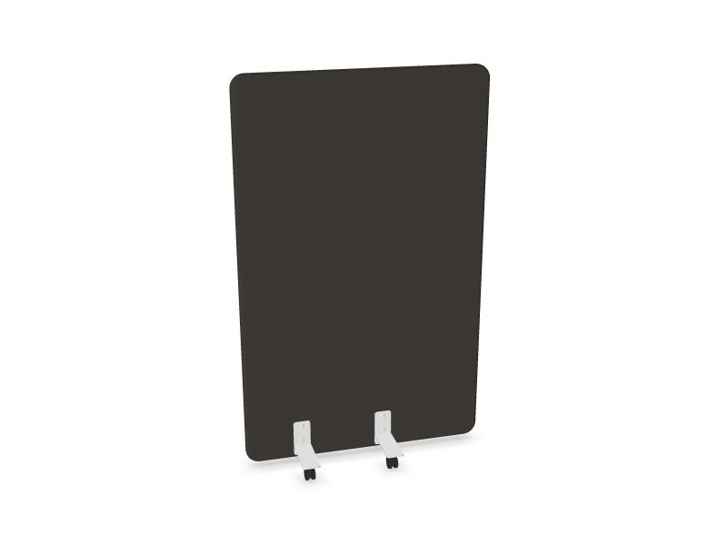 Akustiskais panelis FREE STANDING, YF9 - tumši brūns, E - balts
