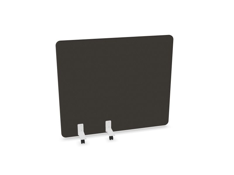 Akustiskais panelis FREE STANDING, YF9 - tumši brūns, E - balts