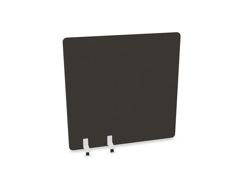 Akustiskais panelis FREE STANDING, YF9 - tumši brūns, E - balts