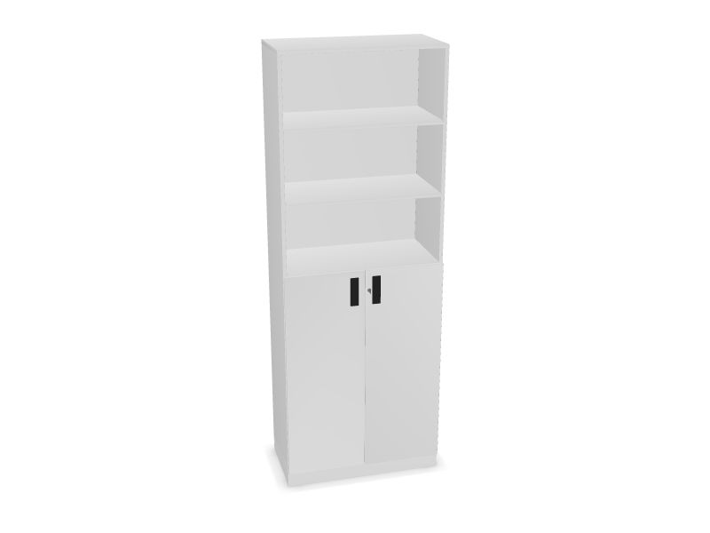Cabinet CHOICE, M1 - White melamine, M1 - White melamine, 800x420