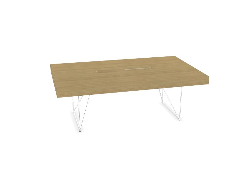 AIR EXECUTIVE Meeting table, H - Chrome