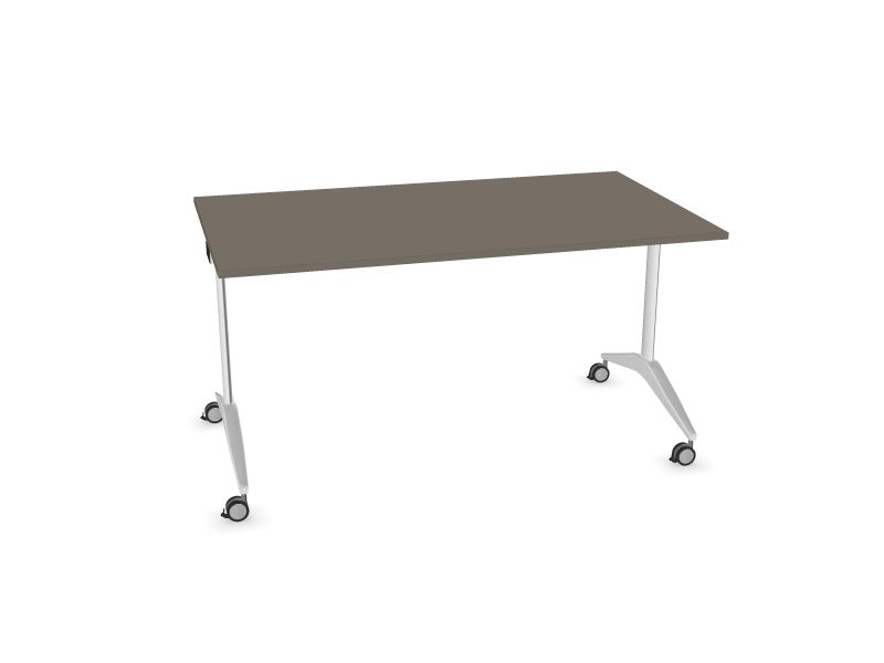 FLIP-TOP Conference table, E - White, 1400x800