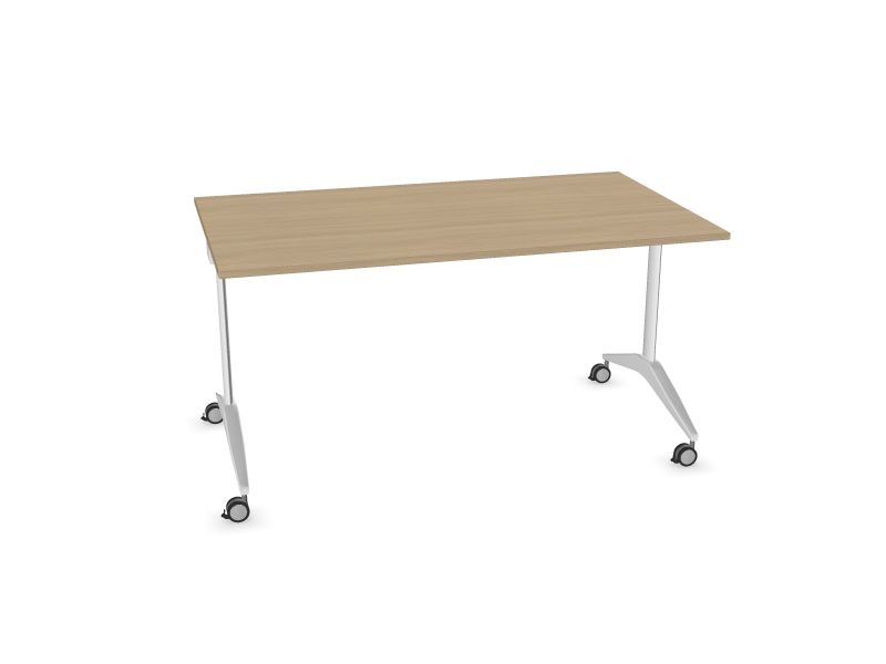 FLIP-TOP Conference table, E - White, 1400x800