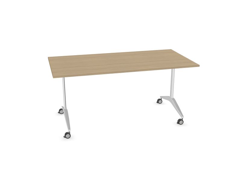 FLIP-TOP Conference table, E - White, 1600x800
