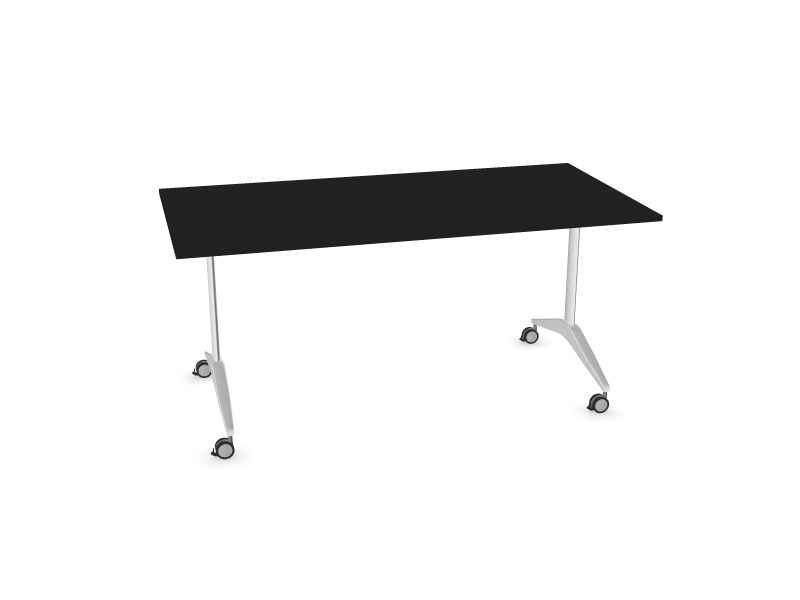 FLIP-TOP Conference table, E - White, 1600x800