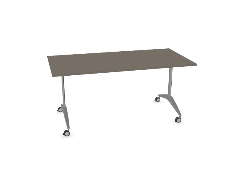 FLIP-TOP Conference table, M - Metallic, 1600x800