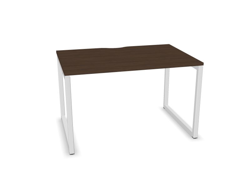 Datorgalds NOVA O, D4 - tumšs melamīna valrieksts, E - balts, 1200x800