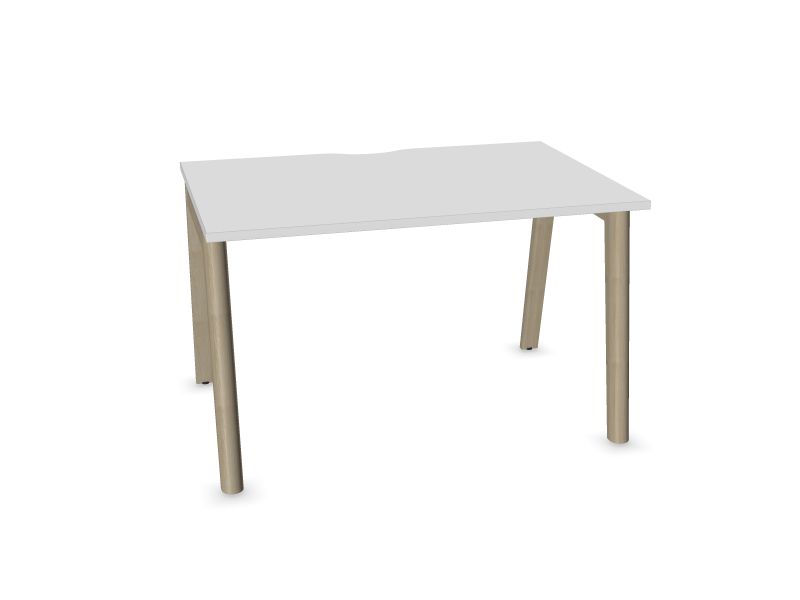 Datorgalds NOVA WOOD, W2 - gaiši pelēki krāsoti pelni, M1 - balts melamīns, 1200x800