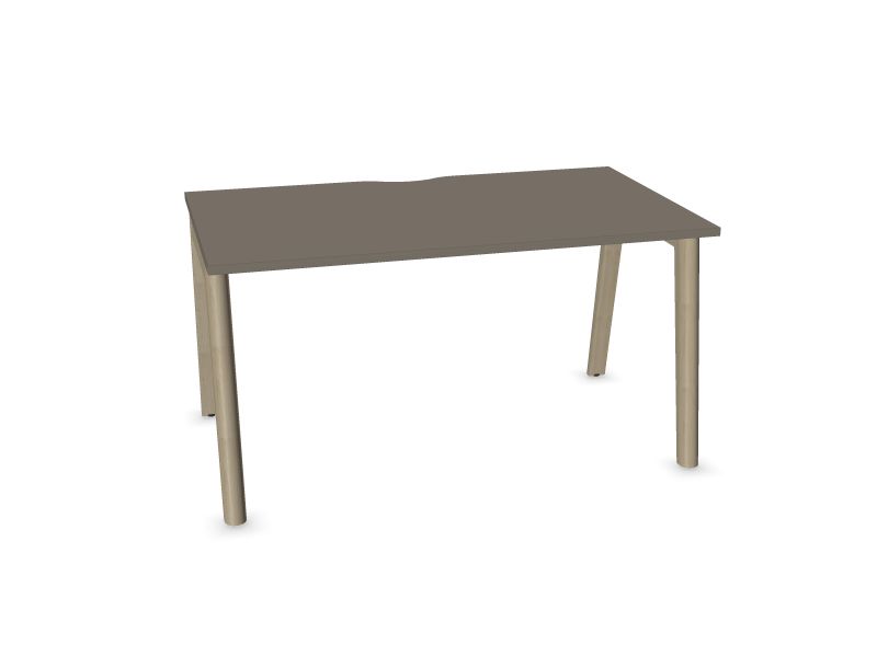 Datorgalds NOVA WOOD, W2 - gaiši pelēki krāsoti pelni, N2 - pelēks kubīta melamīns, 1400x800