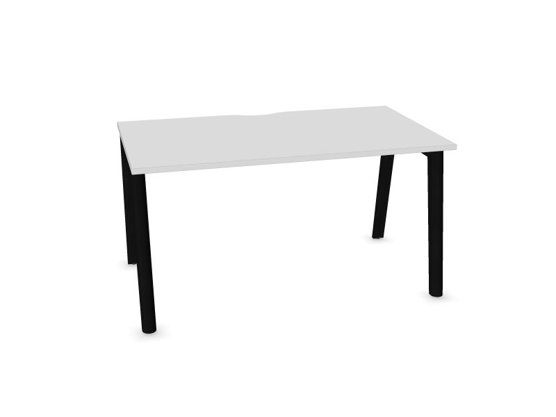 Datorgalds NOVA WOOD, W3 - pelni melnā krāsā, M1 - balts melamīns, 1400x800