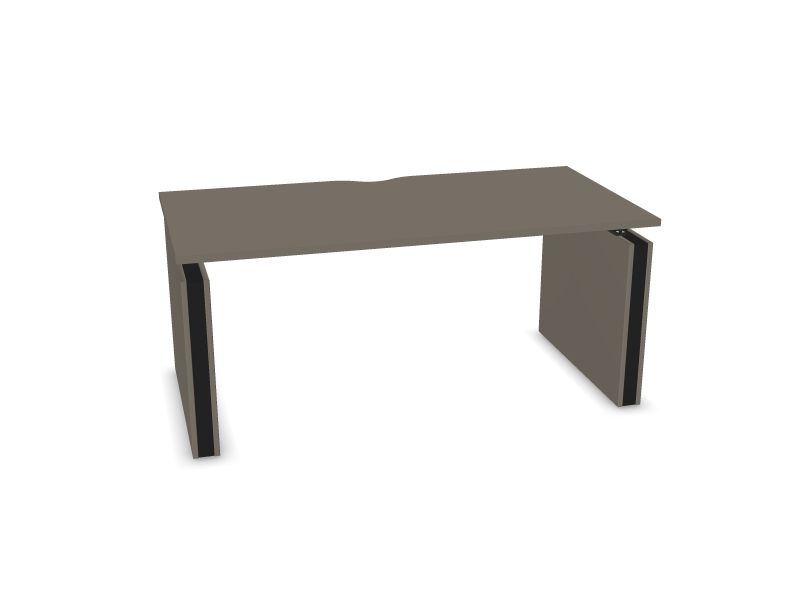Elektriski regulējams galds MOTION, N2 - pelēks kubīta melamīns, A - Melns, 1600x800