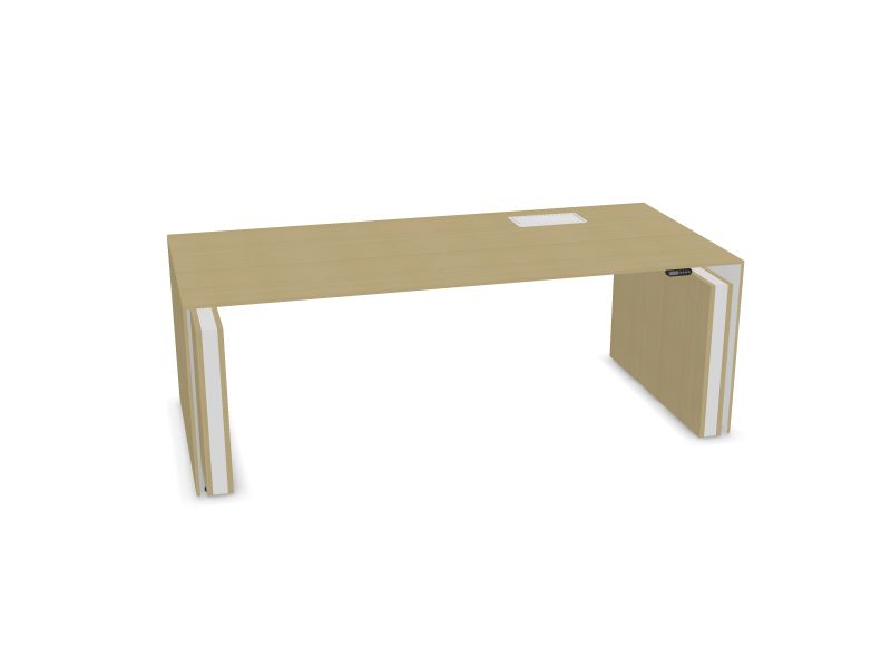 MOTION Executive 2000x900mm, V1 - pelnu krāsas finieris, E - balts