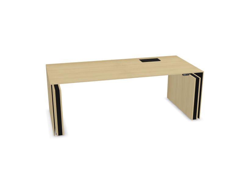 MOTION Executive 2000x900mm, KK - kļavas krāsas finieris, A - Melns