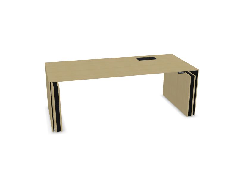 MOTION Executive 2000x900mm, V1 - pelnu krāsas finieris, A - Melns