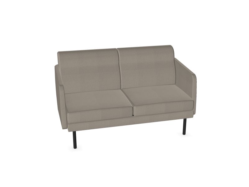 Divvietīgs dīvāns ARCIPELAGO, A3 - melns, L15 - bēšs