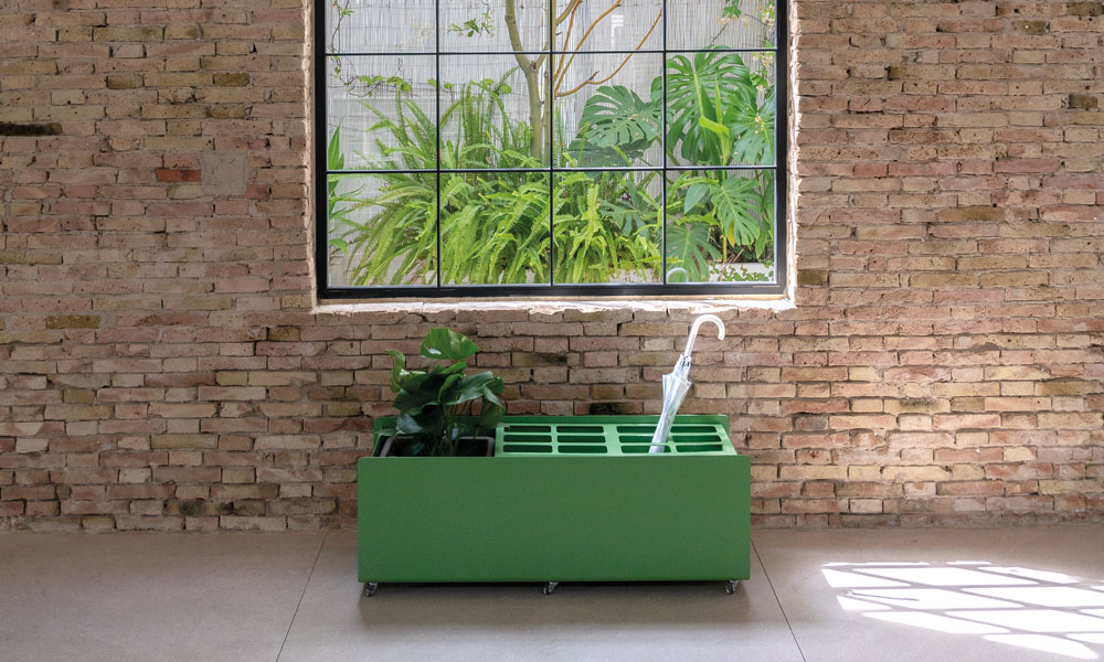 Lietussargu turētāji